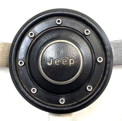 Jeep YJ Wrangler Dark Grey steering wheel CJ5 CJ7 CJ8 OE Factory