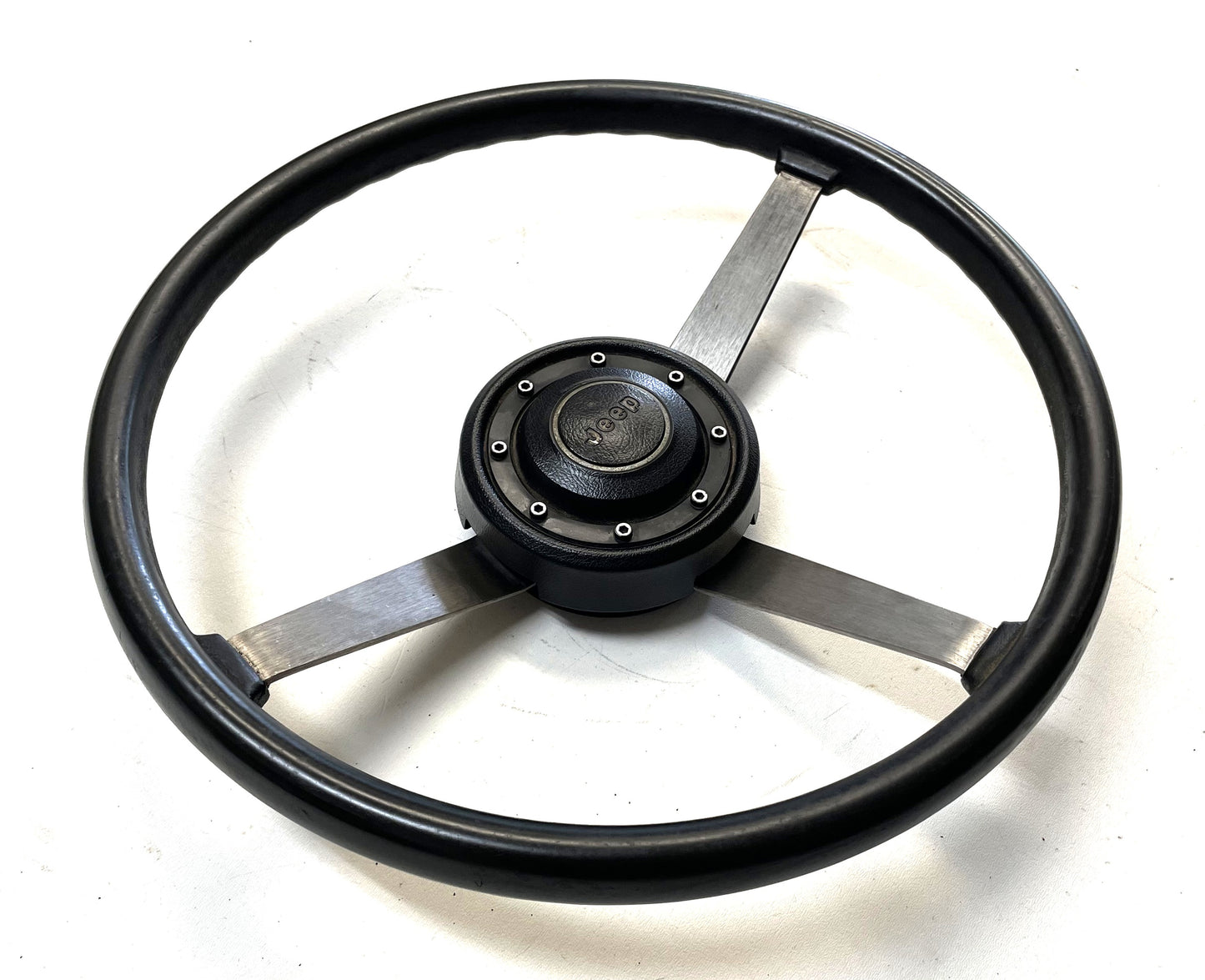 Jeep YJ Wrangler Dark Grey steering wheel CJ5 CJ7 CJ8 OE Factory