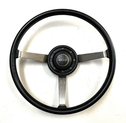 Jeep YJ Wrangler Grey steering wheel CJ5 CJ7 CJ8 OE Factory gray