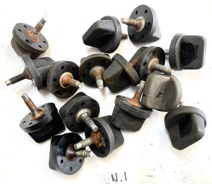 Pair of Jeep CJ 76-86 Windshield Knob CJ5 CJ7 CJ8 YJ Wrangler knobs FREE SHIP