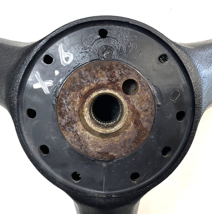 Jeep CJ Black Steering Wheel CJ5 CJ7 CJ8 76-86 AMC with Horn Button Factory