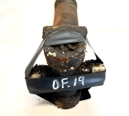 Jeep CJ Quadratrac Front Drive Shaft 76-79 CJ7 double cardan joint 36"-38.5"