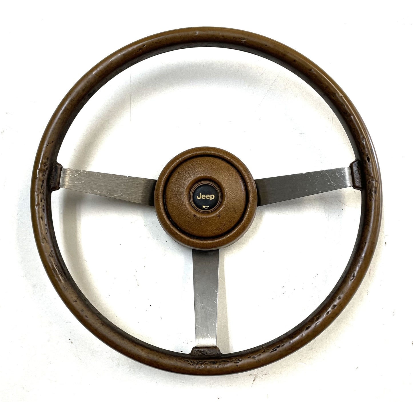 Jeep Steering Wheel YJ Wrangler FACTORY CJ5 CJ7 CJ8 Tan Spice