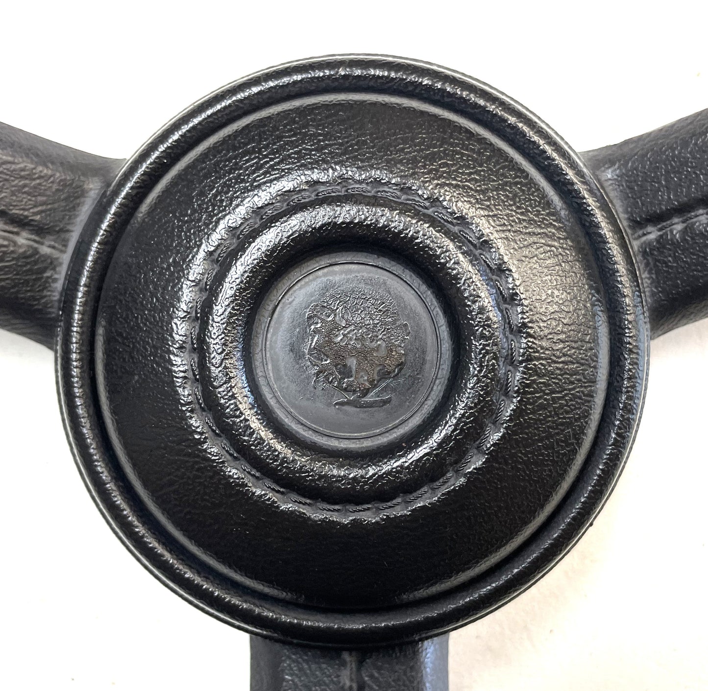 Jeep CJ Black Steering Wheel CJ5 CJ7 CJ8 76-86 AMC with Horn Button Factory &1