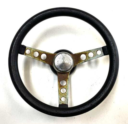13" steering wheel with adaptor Jeep CJ5 CJ7 CJ8 YJ Wrangler FREE SHIP