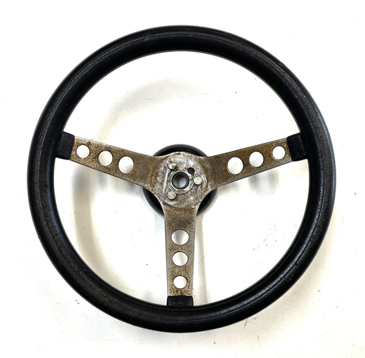 13" steering wheel with adaptor Jeep CJ5 CJ7 CJ8 YJ Wrangler FREE SHIP 1