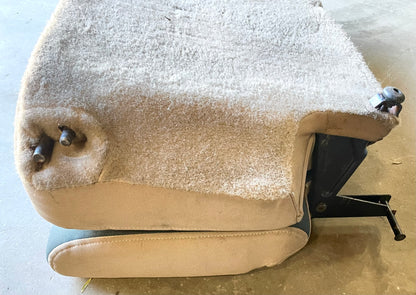 Jeep TJ Wrangler back Seat with brackets Sahara Green factory folding 97-02 Rear