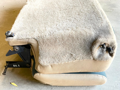 Jeep TJ Wrangler back Seat with brackets Sahara Green factory folding 97-02 Rear