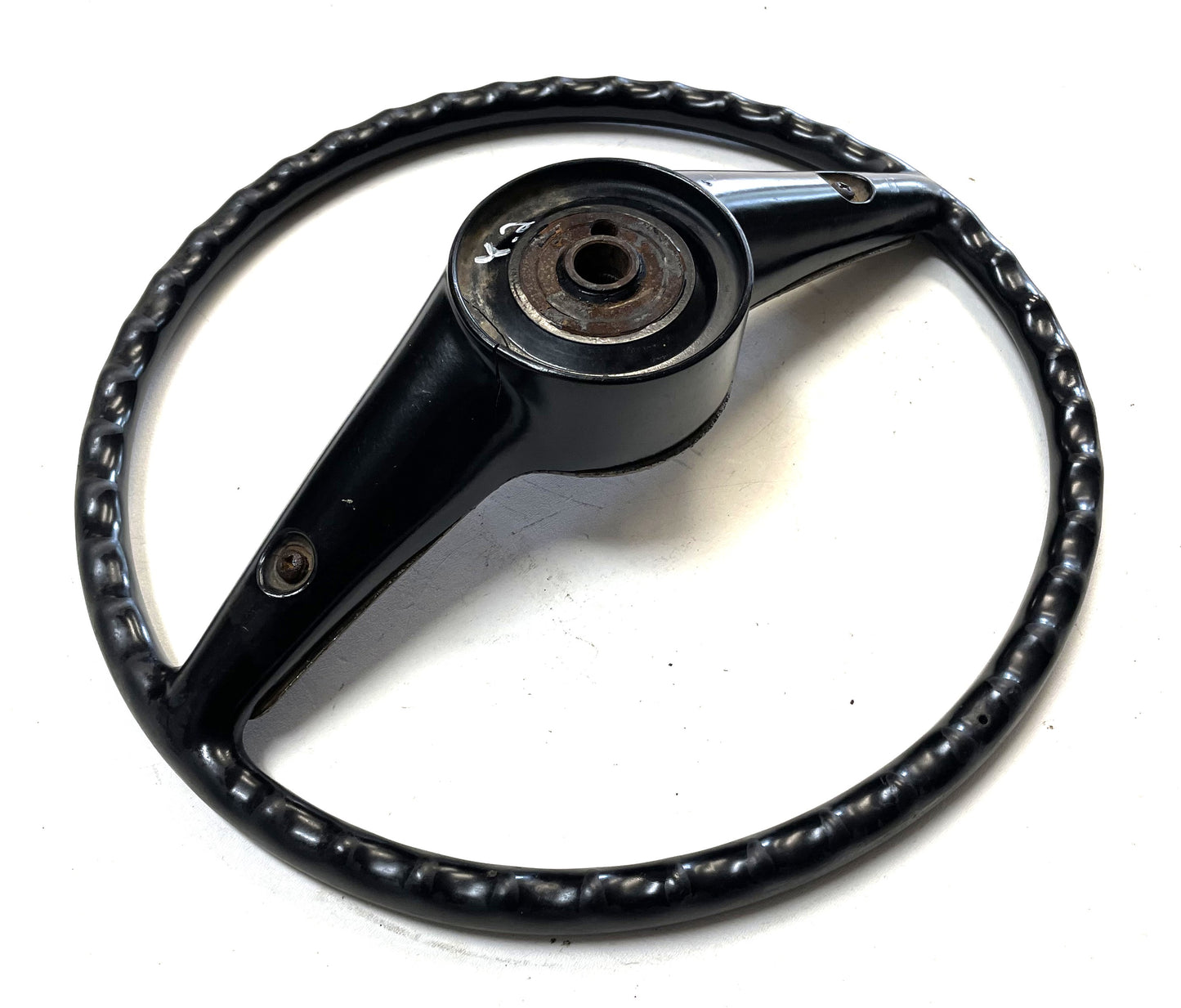 Jeep factory Steering Wheel Cherokee Wagoneer J-truck horn button black full size