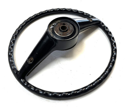 Jeep factory Steering Wheel Cherokee Wagoneer J-truck horn button black full size