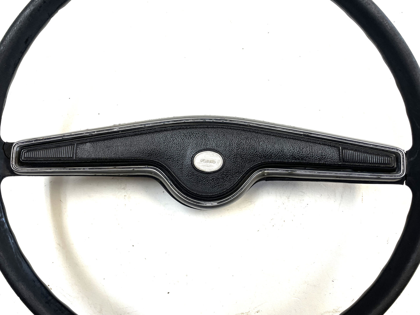 Jeep factory Steering Wheel Cherokee Wagoneer J-truck horn button black