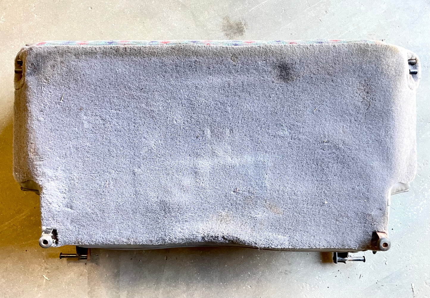 Jeep TJ Wrangler back Seat with brackets Grey factory folding rear 97-02 Gray