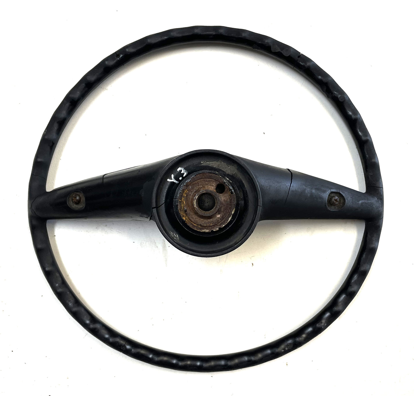 Jeep factory Steering Wheel Cherokee Wagoneer J-truck horn button black