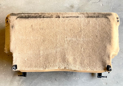 Jeep TJ Wrangler back Seat with brackets Tan factory folding rear 97-02