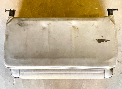 Jeep YJ Wrangler back seat with brackets factory folding CJ7 grey fold n tumble