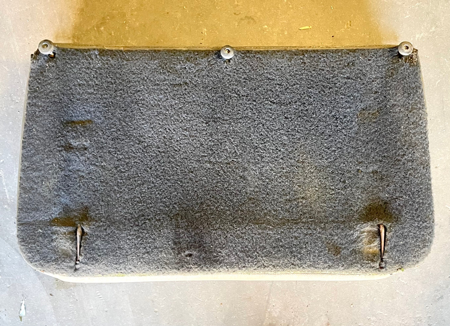 Jeep YJ Wrangler back seat with brackets factory folding CJ7 grey fold n tumble