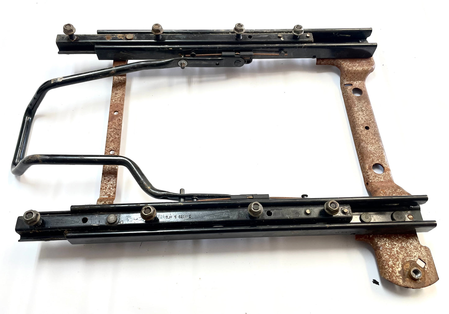 Jeep TJ Seat Slider driver folding flip bracket 97-02 Wrangler Left FREE SHIP