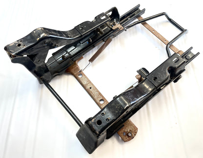 Jeep TJ Wrangler Passenger Front Seat Bracket w/ slider folding flip 97-02