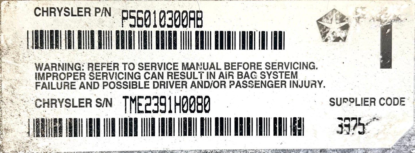 2002 Jeep TJ Wrangler Dash Wiring Harness wire P56047055AD FREE SHIP