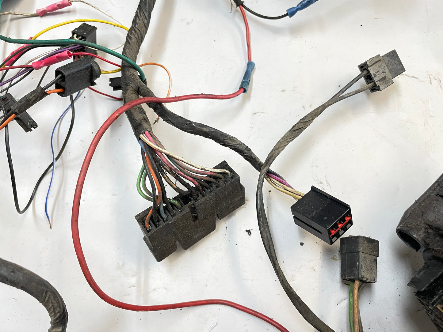 Jeep YJ Dash Wire Harness 92-95 Wrangler wiring 2.5 4.0 10 pin FREE SHIPPING