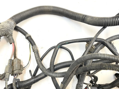 Jeep YJ Wrangler 4 Cylinder Engine Wiring Harness 10 pin Wire Fuse block 92-95