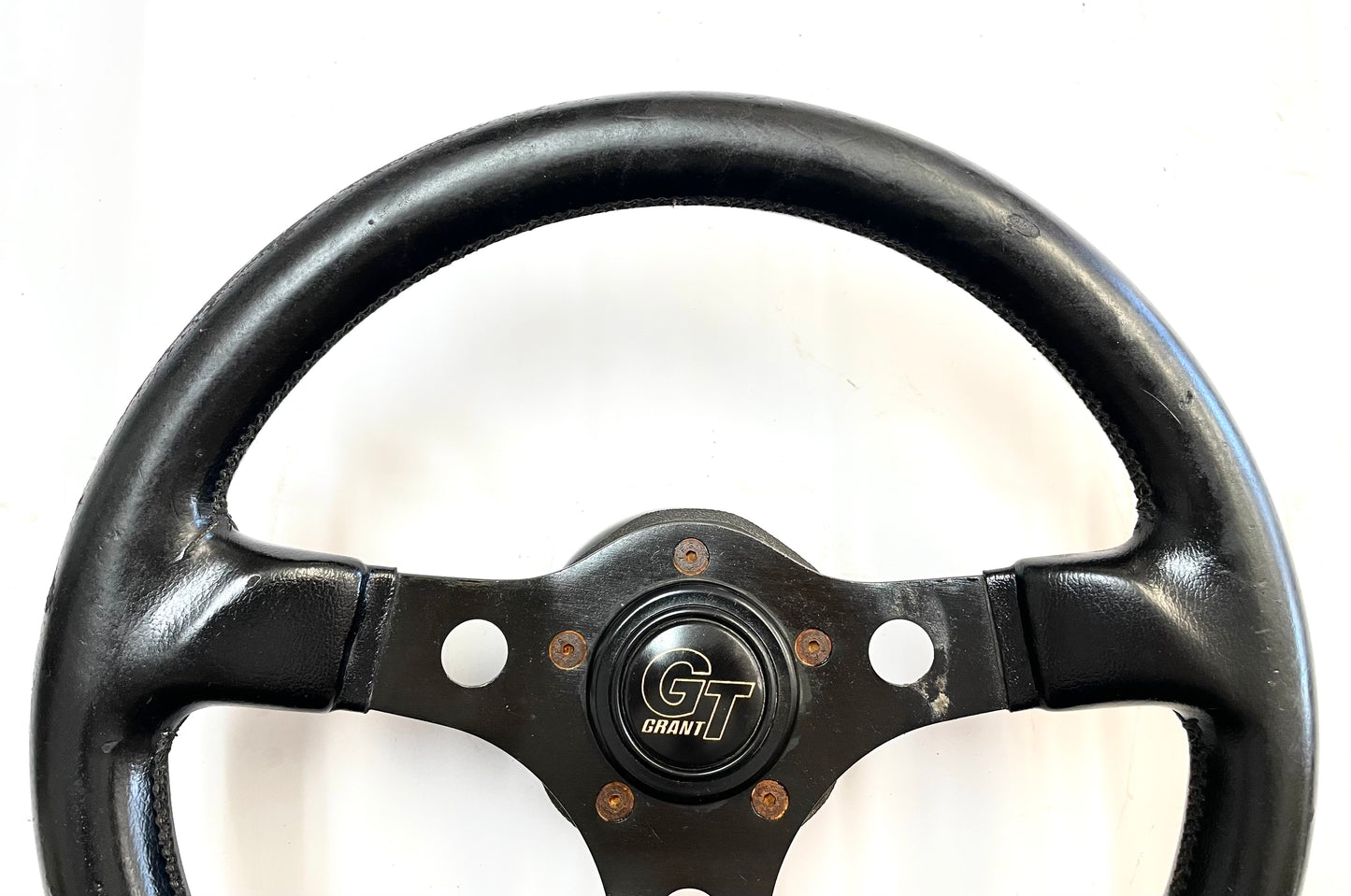 Grant steering wheel with adaptor Jeep CJ CJ5 CJ7 CJ8 YJ Wrangler 13" diameter