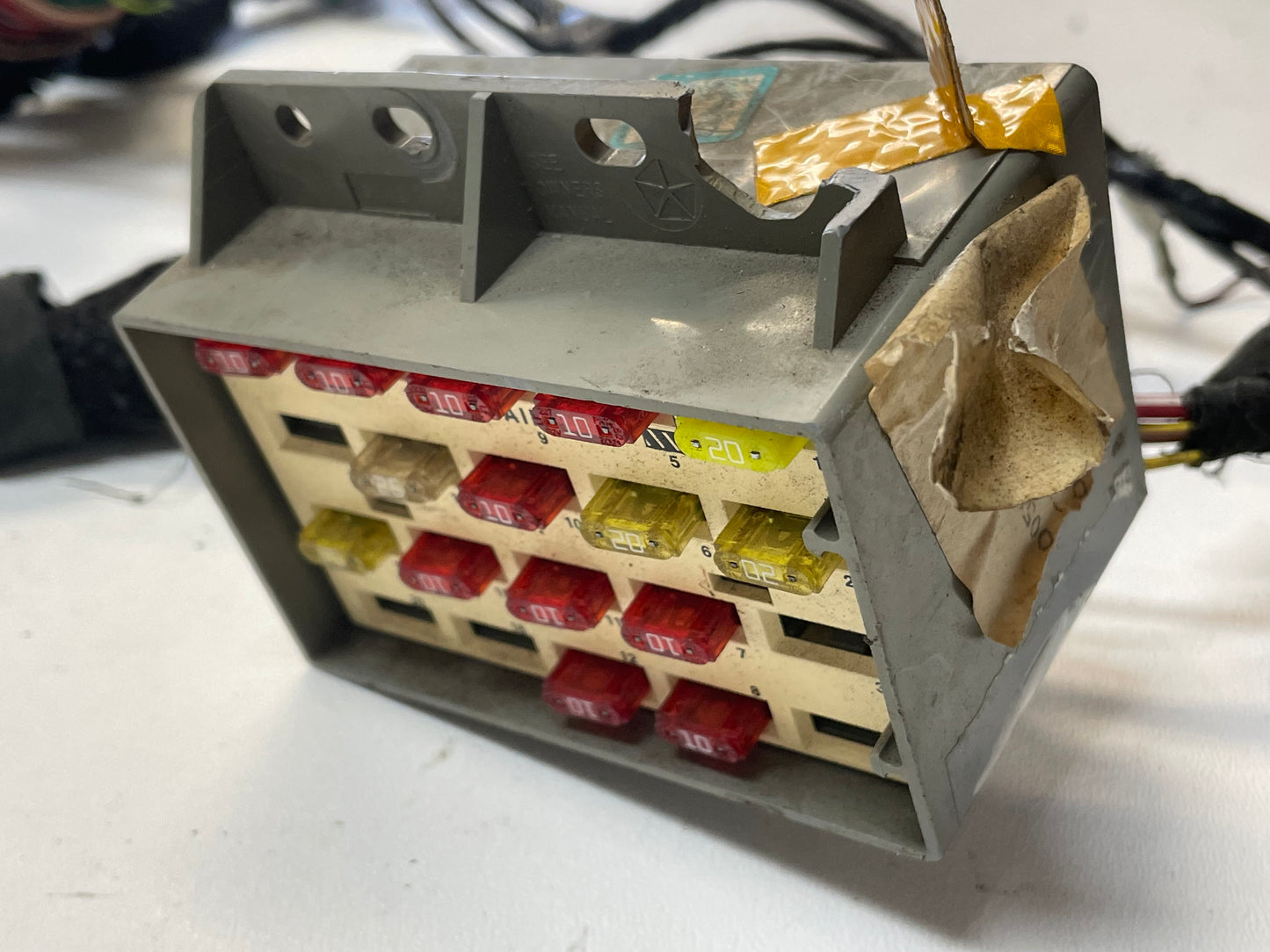 02 Jeep TJ Wrangler Dash Wiring Harness Wire P56047053AC Cross Body FREE SHIP