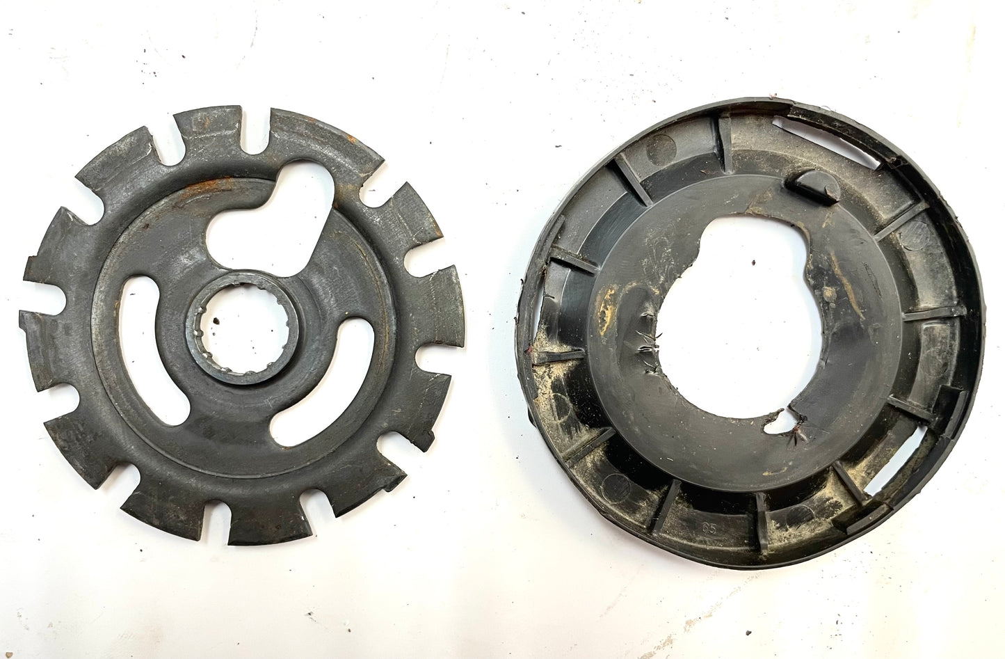 Jeep YJ CJ steering column lock plate and cover 76-95 CJ5 CJ7 CJ8 Wrangler