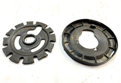 Jeep YJ CJ steering column lock plate and cover 76-95 CJ5 CJ7 CJ8 Wrangler