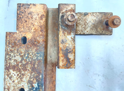 Estribos laterales de metal de fábrica para Jeep YJ 87-95, estribo para Wrangler 