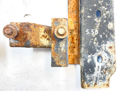 Estribos laterales de metal de fábrica para Jeep YJ 87-95, estribo para Wrangler 