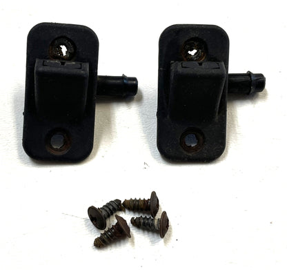 Boquilla lavaparabrisas para Jeep YJ 87-95, boquillas rociadoras y limpiaparabrisas para Wrangler 