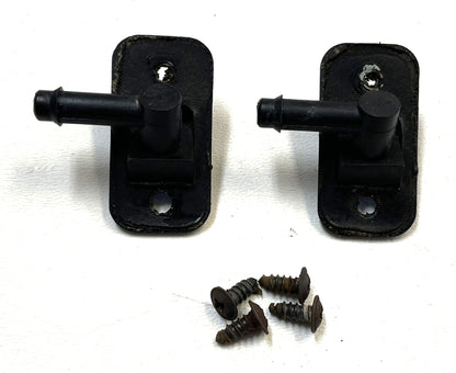 Boquilla lavaparabrisas para Jeep YJ 87-95, boquillas rociadoras y limpiaparabrisas para Wrangler 