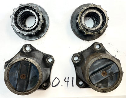 Jeep CJ 5 bolt hubs fits 81-86 CJ5 CJ7 CJ8 DANA 30 Stock locking front axle !!