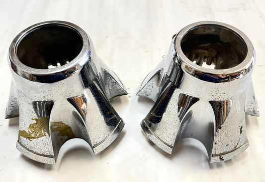 Jeep CJ Laredo chrome Center caps Front wheels CJ5 CJ7 CJ8 AMC cap wheel centers