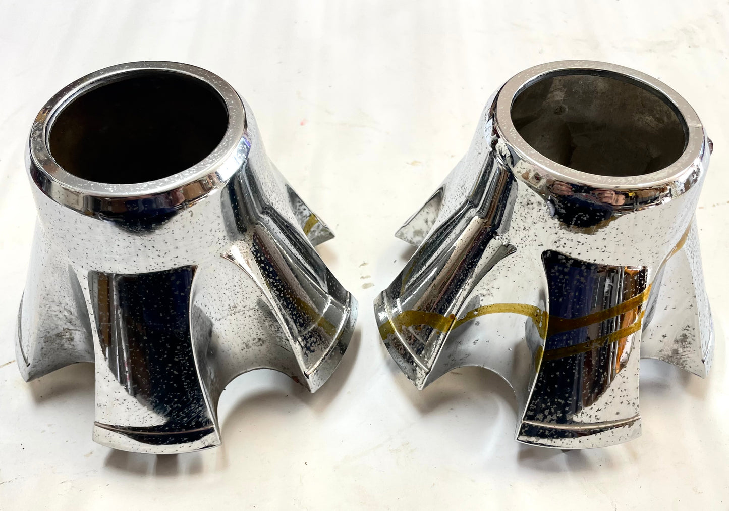 Jeep CJ Laredo chrome Center caps Front wheels CJ5 CJ7 CJ8 AMC cap wheel centers