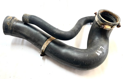 Jeep CJ5 CJ7 gas filler neck with hoses 72-76 AMC Factory hose