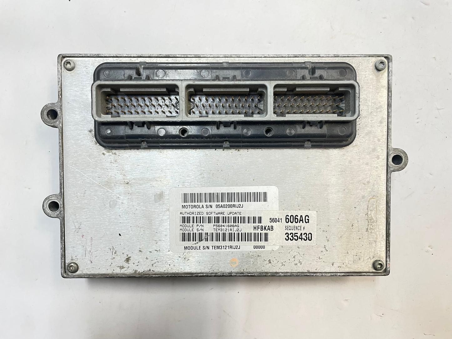 02 JEEP LIBERTY Computer ECM 56041606AG Computer Engine Control Module PCM ECU!