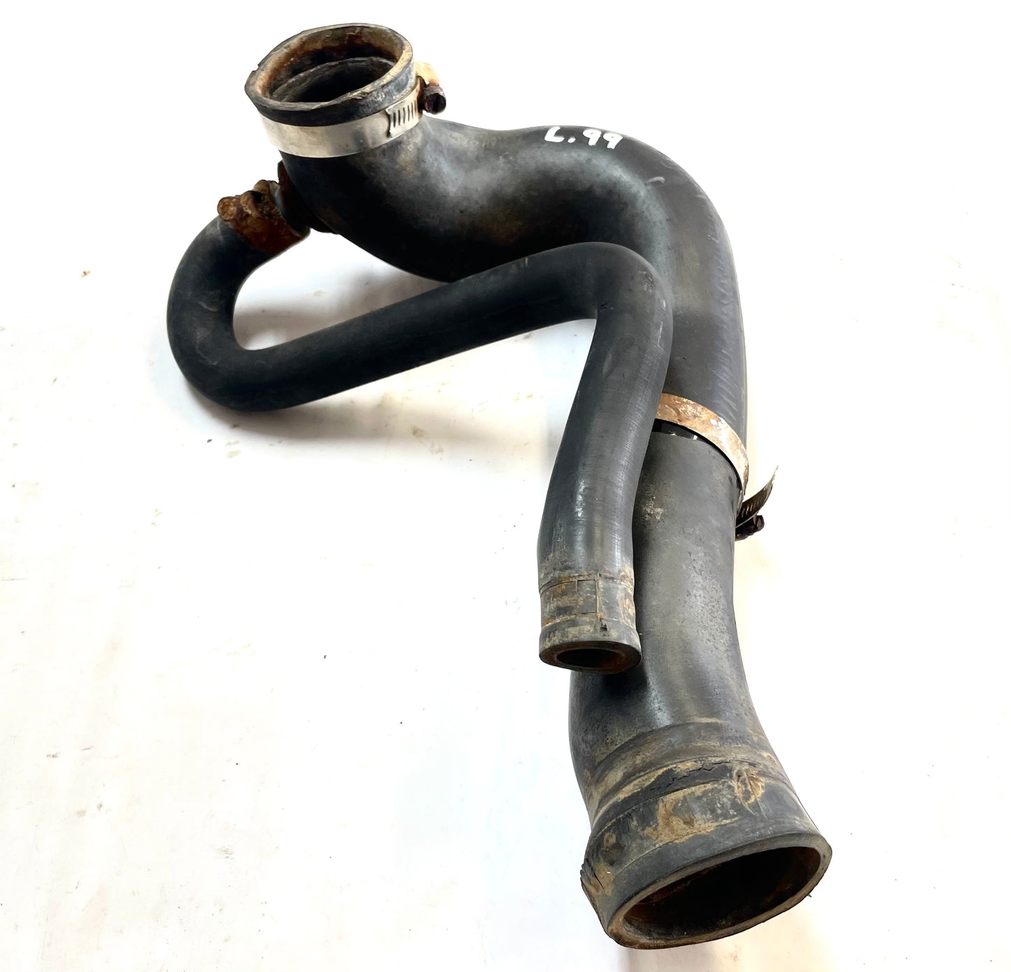 Jeep CJ5 CJ7 gas filler neck with hoses 72-76 AMC Factory hose