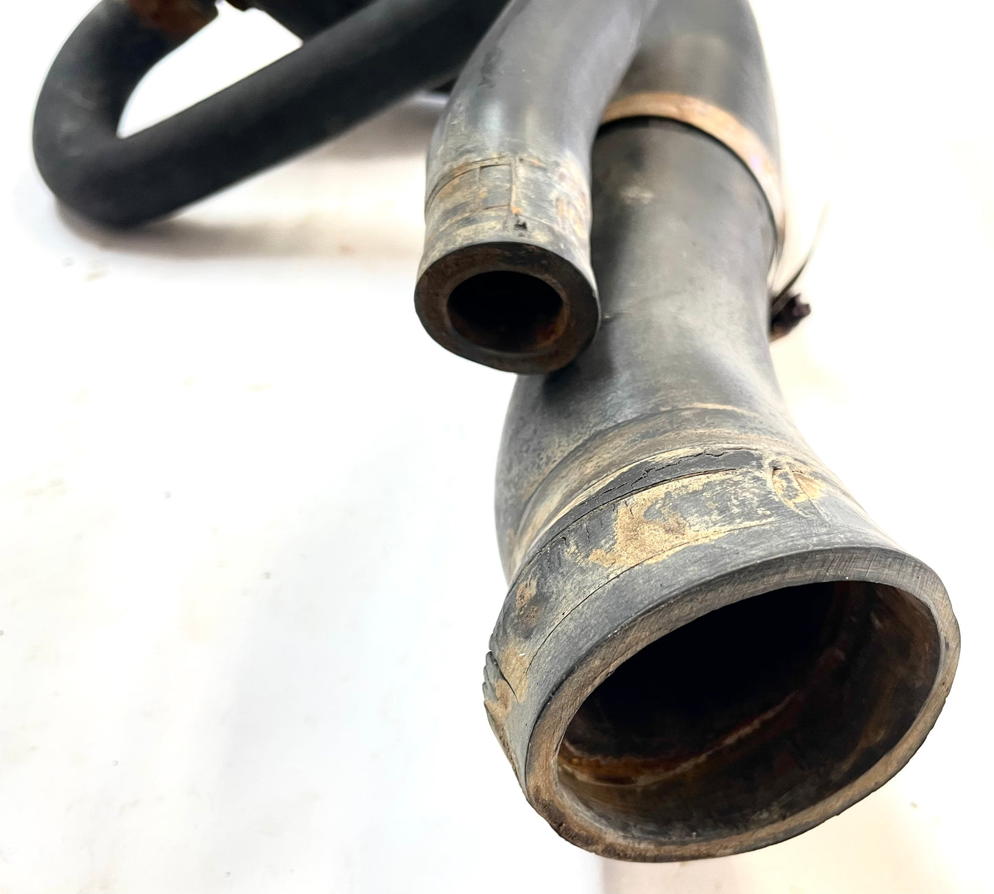 Jeep CJ5 CJ7 gas filler neck with hoses 72-76 AMC Factory hose
