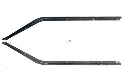Jeep YJ half door upper retainer track metal channel 87-95 Wrangler soft top !