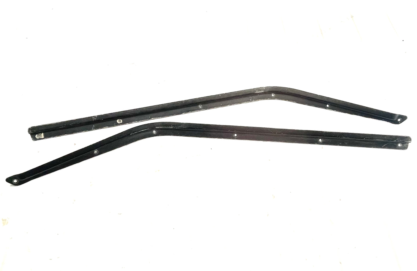 Jeep YJ half door upper retainer track metal channel 87-95 Wrangler soft top !