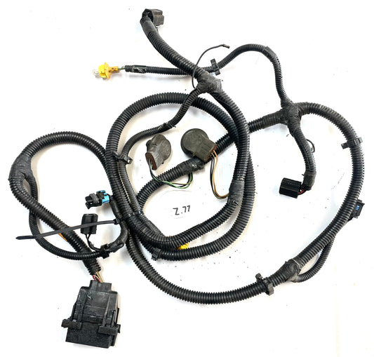 94-95 Jeep YJ Wrangler headlight turn signal wire harness grill wiring FREE SHIP