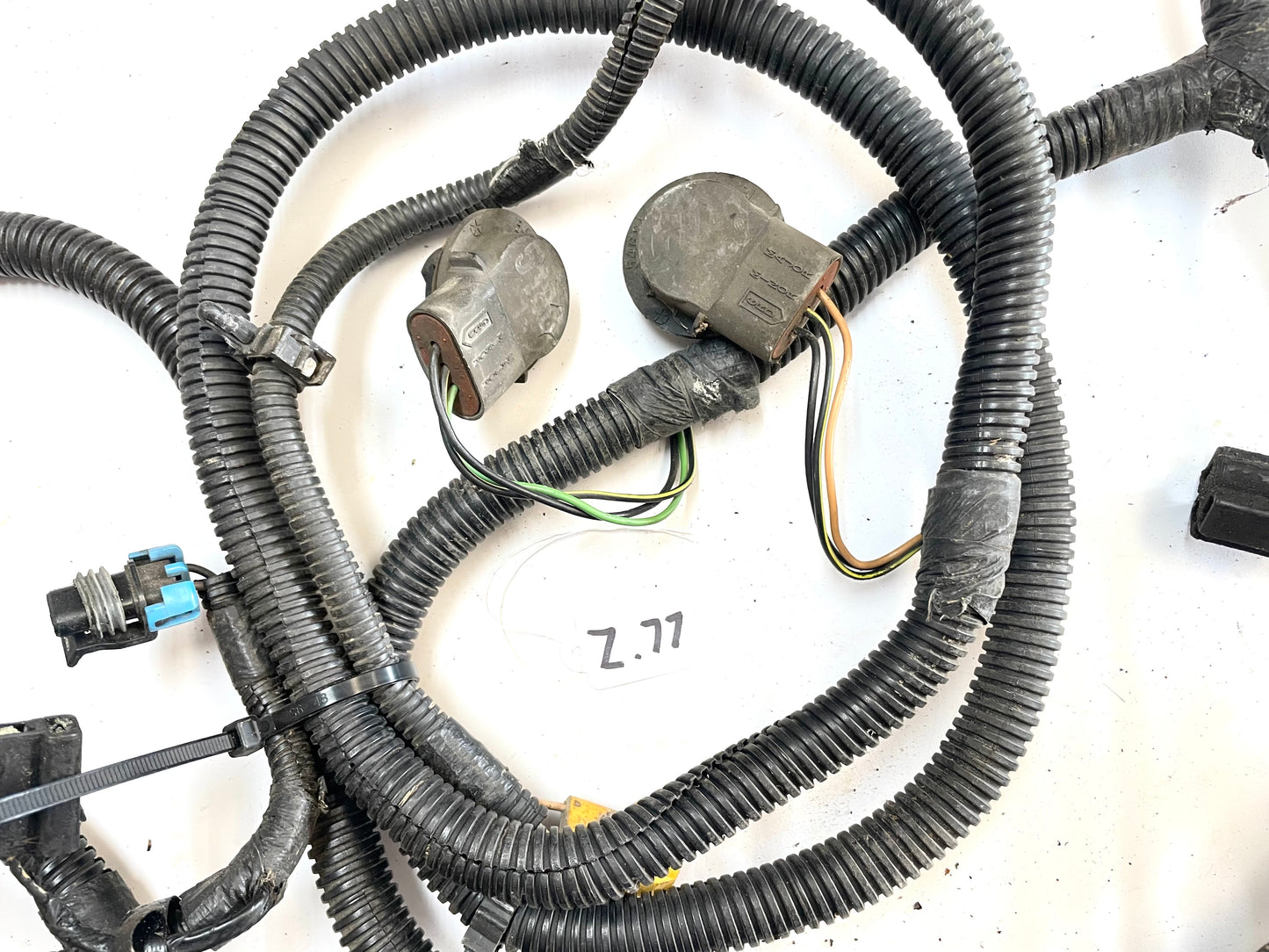 94-95 Jeep YJ Wrangler headlight turn signal wire harness grill wiring FREE SHIP