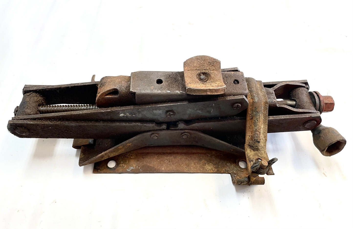 Jeep CJ Jack FACTORY lug wrench fender mount bracket CJ5 CJ7 CJ8 AMC complete