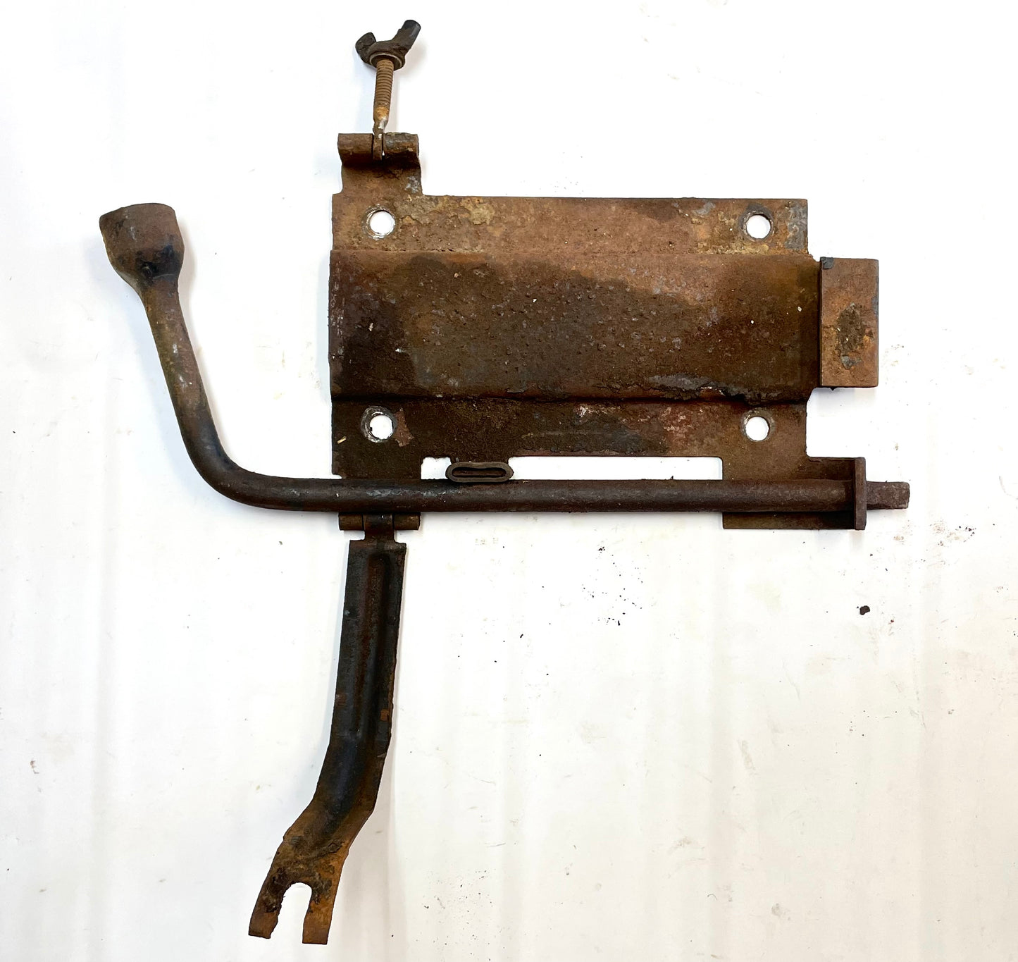 Jeep CJ Jack FACTORY lug wrench fender mount bracket CJ5 CJ7 CJ8 AMC complete