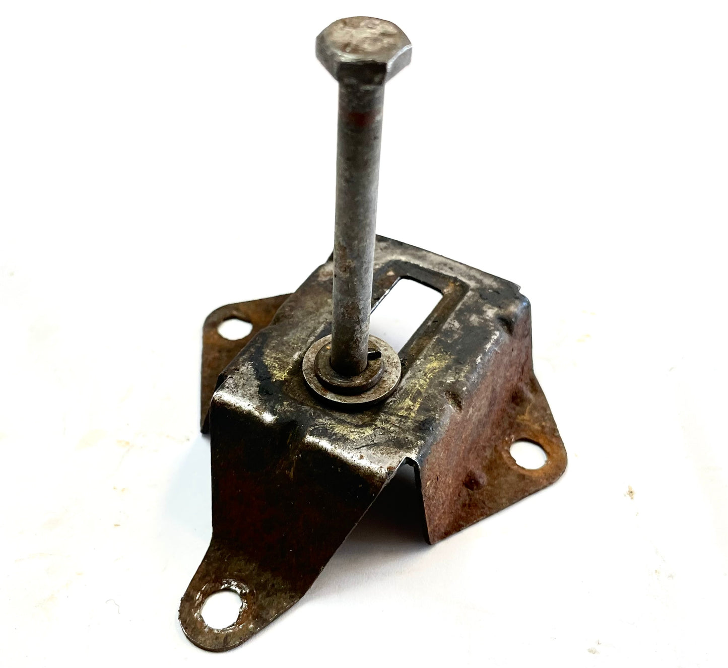 Jeep 4.2 air cleaner valve cover mount bracket CJ5 CJ7 YJ 6 cylinder 258 filter!