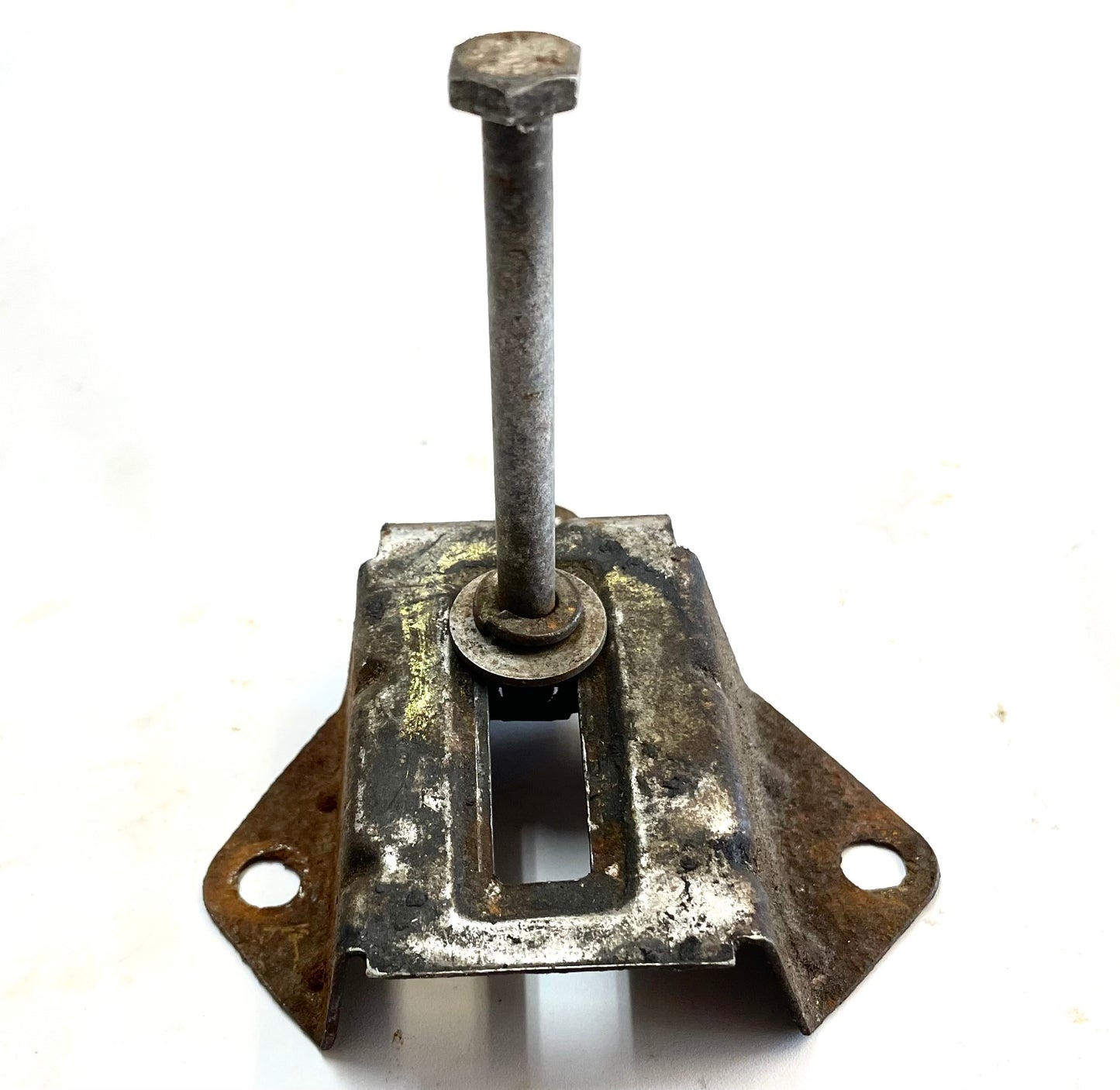 Jeep 4.2 air cleaner valve cover mount bracket CJ5 CJ7 YJ 6 cylinder 258 filter!