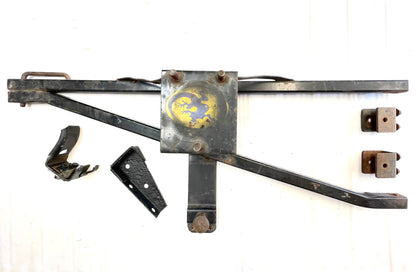 Jeep CJ spare tire rack carrier CJ7 CJ8 Factory swing away w/ brackets FREE SHIP