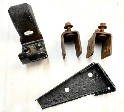 Jeep CJ spare tire rack carrier CJ7 CJ8 Factory swing away w/ brackets FREE SHIP